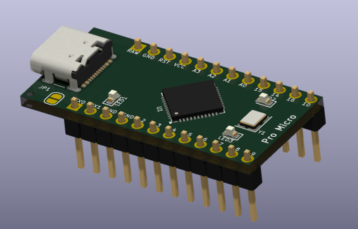 A0003237-Arduino Pro Micro V3 (Leonardo)电路板缩略图